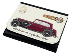 Armstrong Siddeley Sports Foursome (Red) 1934-36 Wallet